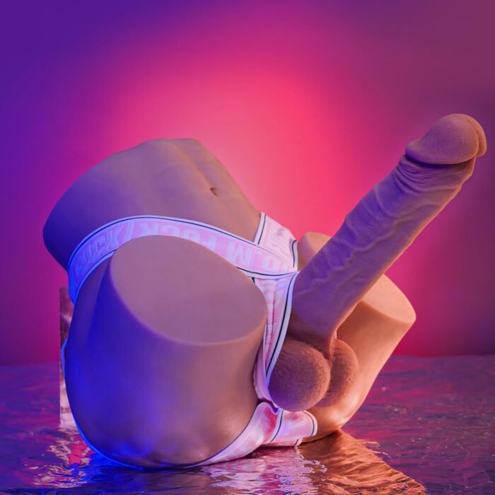 Male Sex Doll with Vibrating Dildo - EINSEO Gay Sex Dolls 7inches Anal Dildo Torso for Female Masturbation, Tight Anal Butt Gay Adult Sex Toys, Unisex Masturbator Sex Doll for Women Men Couple 10.5LB - Image 7