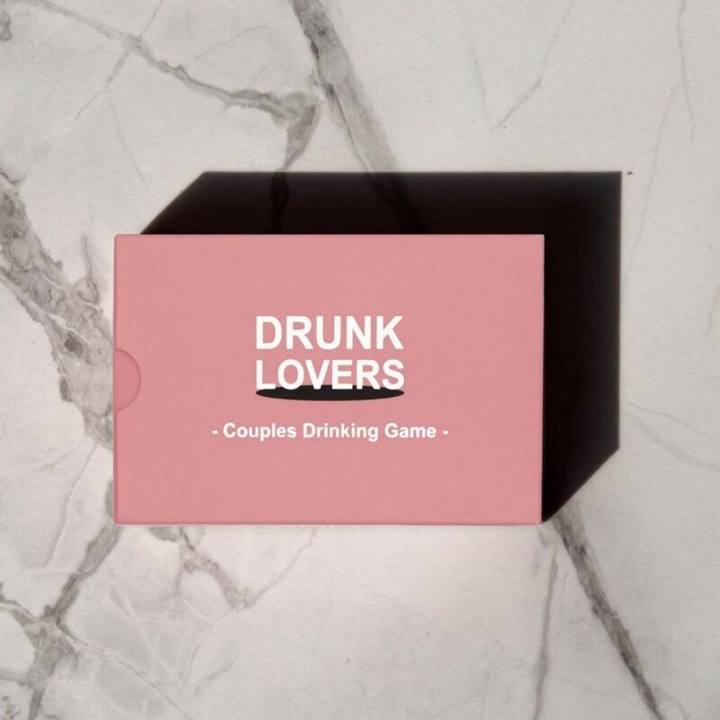 Drunk Lovers - Couples Games Couples Card Game for Date Night, 54 Game Cards, Couple Games and Couples Games for Adults