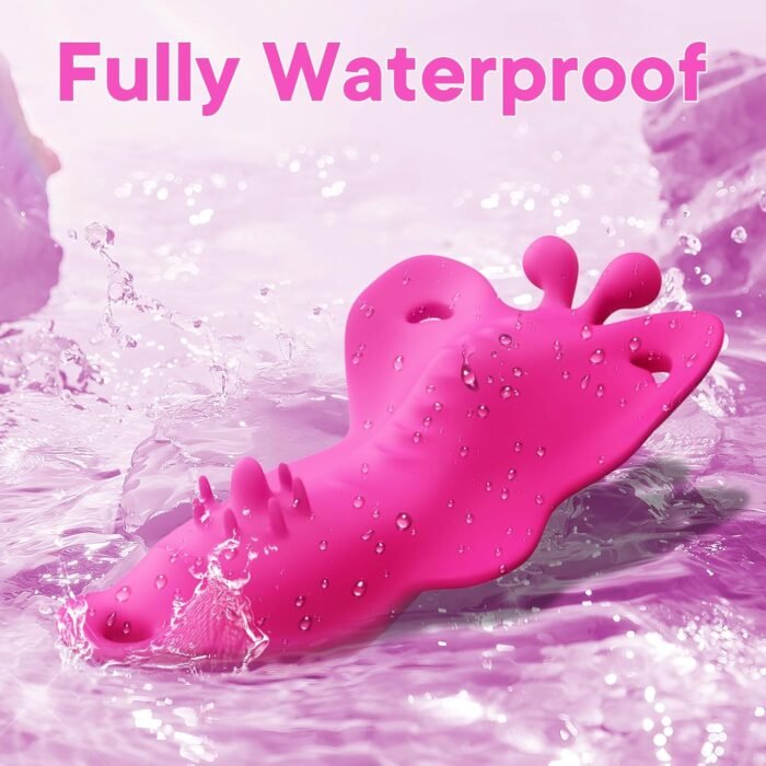 Thong Panty Wearable Vibrator Adult Sex Toys for Women, APP Control Clitoris Stimulator Novelties Adult Toys with 9 Vibration Modes, Mini Discreet Butterfly Vibrator Rose Sex Toy for Women and Couple - Image 5