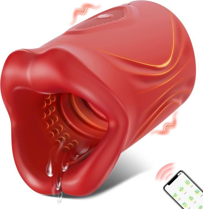 Male Sex Toys for Men Male Masturbator Adult Toys Open-Ended Penis Training Vibrator with APP & 9 Vibrations, Male Sex Toy Blowjob Machine Penis Extender for Prolong Endurance Adult Sex Toys & Games - Image 7