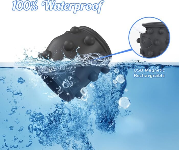 Vibrating Penis Sleeve Cock Ring, Couples Adult Sex Toys for Men Women, Penis Ring Vibrator Penis Extender for G Spot Stimulation, LNIIY Girth Enhancer Sleeve Male Couple Sex Toy for Men Erection Sex - Image 8