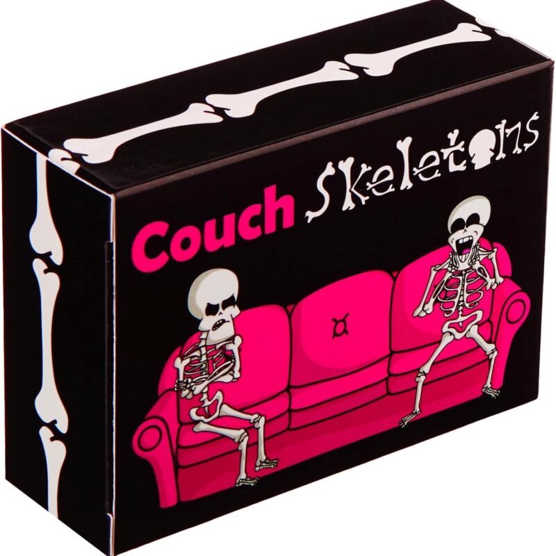 Couch Skeletons Card Game - Quick and Easy 2 Player Game by The Dusty Top Hat