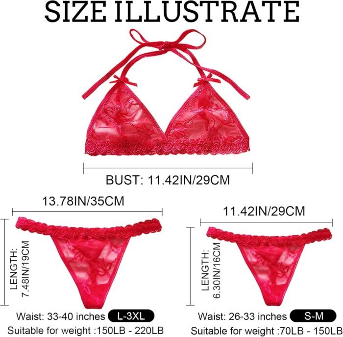 Personalized Valentines Day Gifts for Him Her Embroidery Custom Thongs with Names Custom Valentines Gifts for Her - Image 4
