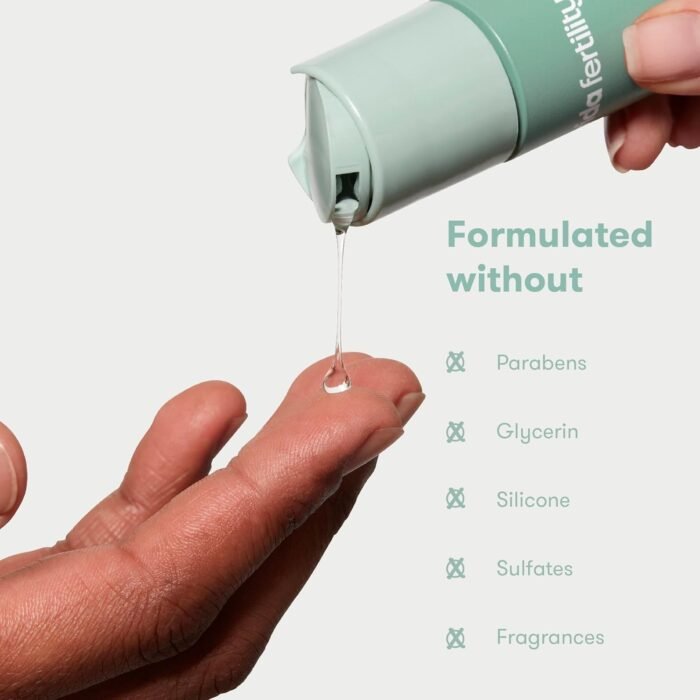 Frida Fertility Lubricant | Conception-Friendly Water Based Lube for Adult Couples, Vaginal Lubricant, Sperm-Safe & pH Balance Personal Lubricant, Naturally Hydrating and Non-Sticky | 1.7 Fl Oz - Image 3