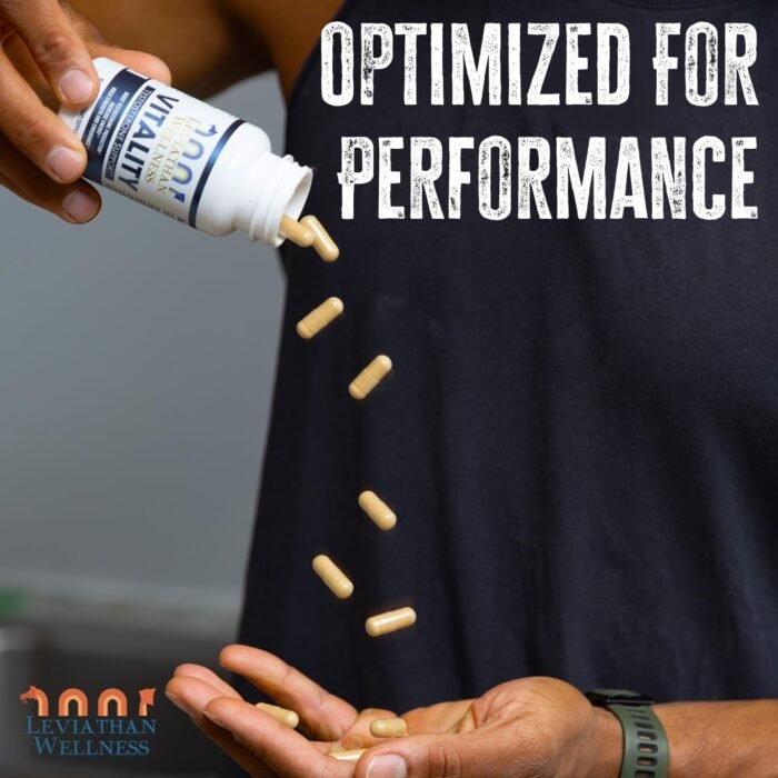 Vitality Testosterone Booster, 60 Capsules, 30 Servings - Image 6