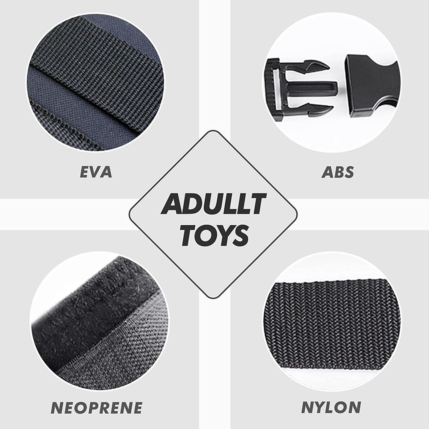 BDSM Sex Bondage Restraints Kit Set Toys Sex Resistance Bands Women Bed Restraint for Queen Sized Bed Straps for Adult Play Queen Bed Couples Fuzzy Handcuffs Hand Cuff Set for Adults Bedroom Sweater - Image 3