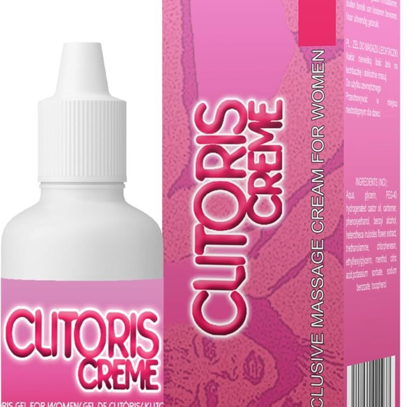Clitoris Cream Orgasmic Intense for Women Arnica Montana&Mint Sensitive Stimulating Sexual Intercourse Crema sexuales para orgasmo femenino Mujeres 0.67 fl oz / 20ml, Pink