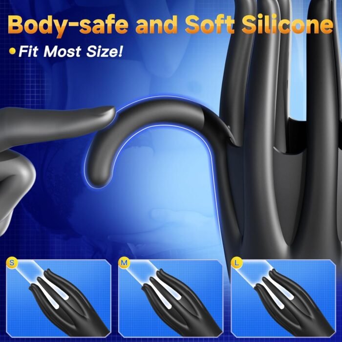Male Masturbator Male Sex Toys for Men Adult Toys for Men with 10 Powerful Mens Male Penis Training Vibrator Stroker Sex Toy Masturbators Sex Machine 360 Training Wrap Adult Sex Toys & Games - Image 6