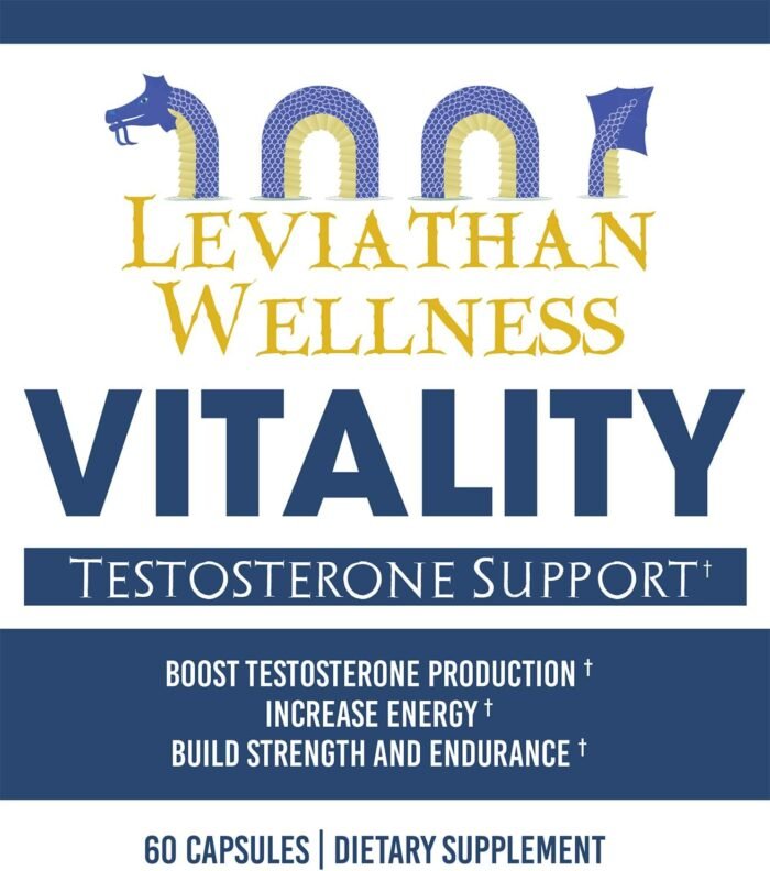 Vitality Testosterone Booster, 60 Capsules, 30 Servings - Image 3