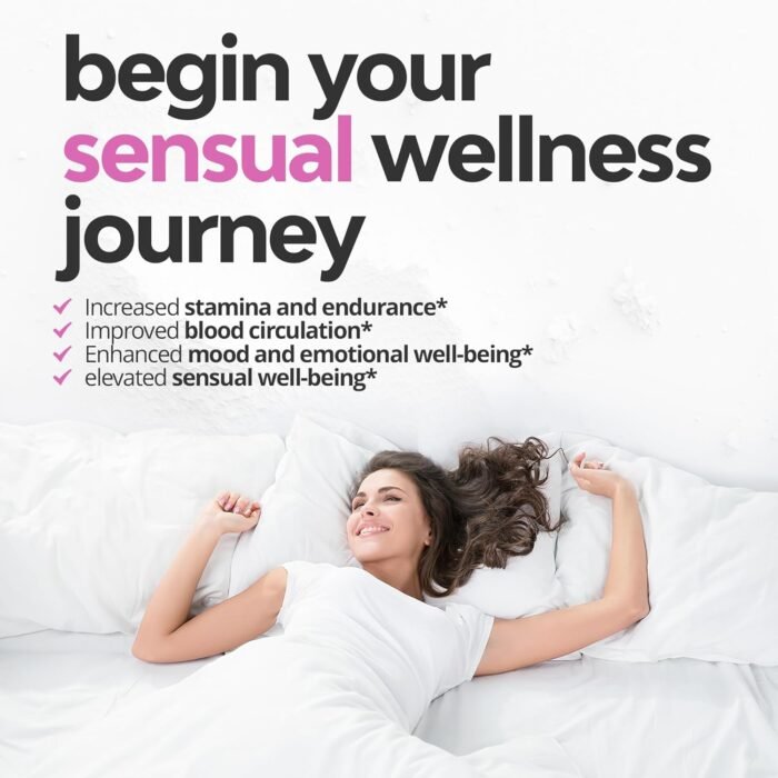 Nature's Everest Premium Libido Booster for Women - Powerful 14X Blend with BioPerine, Ashwagandha, Maca Root, and More | Elevate Drive, Enhance Mood, Hormonal Harmony | Made in USA | 60 Capsules - Image 4