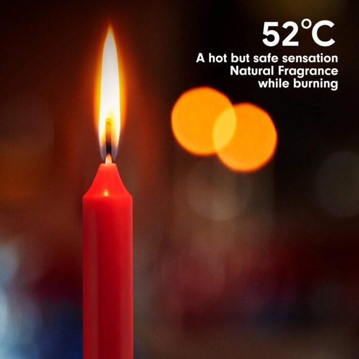 Low Temperature Candles, Soy Wax Scented Candle, Couple Wax, Wedding, Home Decor (6 PCS) - Image 3