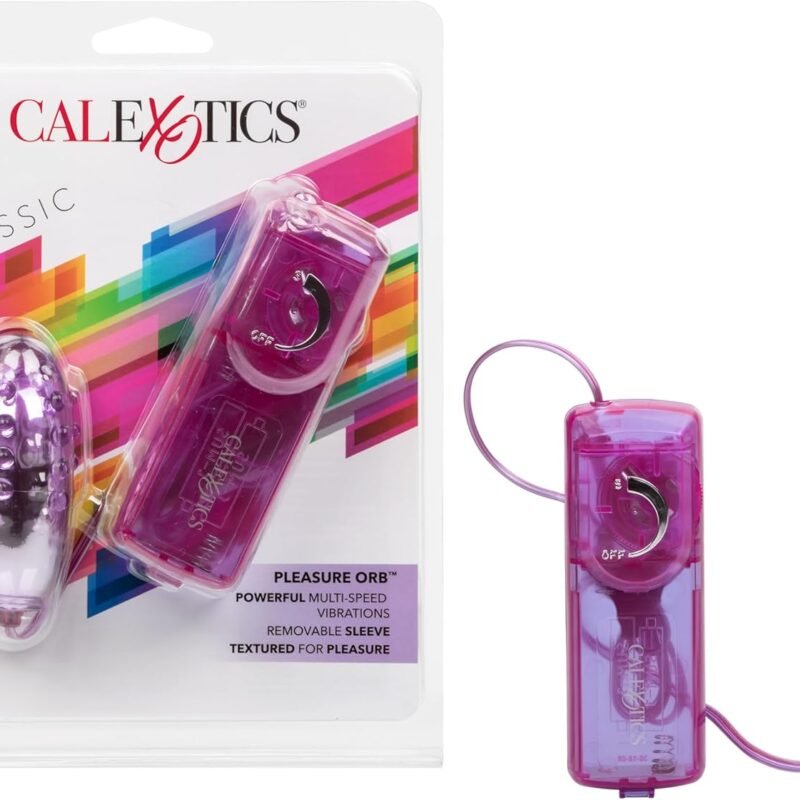 CalExotics Pleasure Orb Vibrating Egg, Purple (1126-14-3)