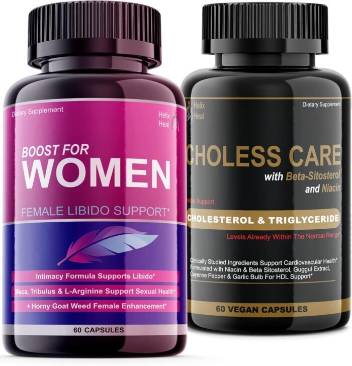 Libido Booster and Cholesterol Support Discounted Bundle