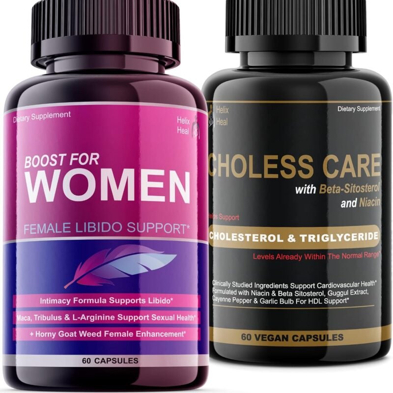 Libido Booster and Cholesterol Support Discounted Bundle