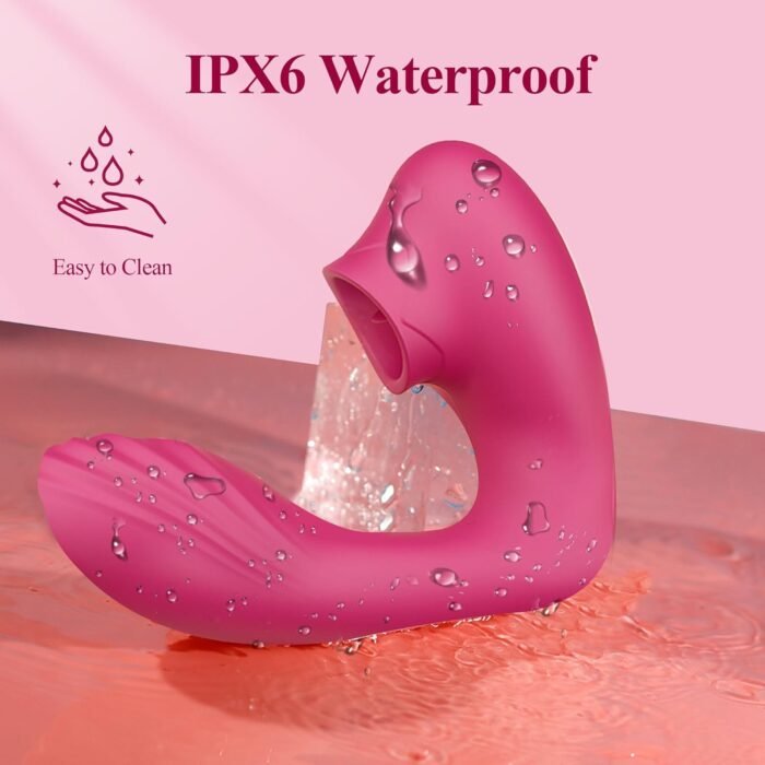 G Spot Dildo Vibrator, Vibrating Sex Toy for Clit & G-spot Double Stimulation, Adult Sex Toys Female Couples Play - Image 5