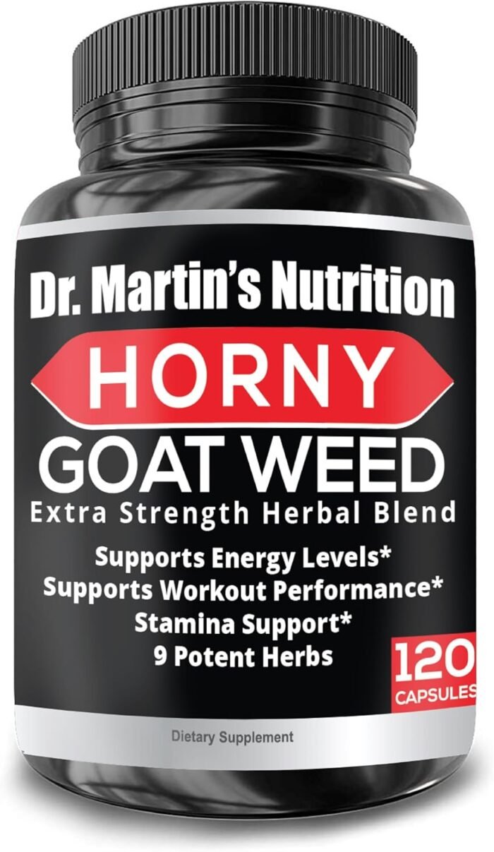 Super Strength 1590mg Horny Goat Weed 120 Capsules With Maca Arginine & Ginseng - Naturally Boost your Health, Workout Performance, Endurance & Energy, Joint Health For Men & Women (120C) - Image 2