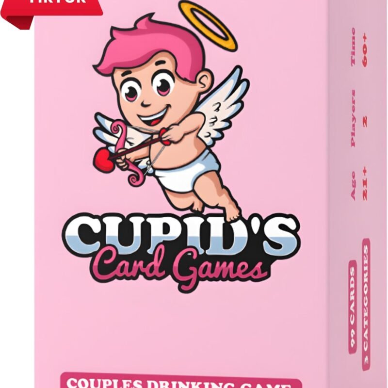 Cupid's Card Games - Couples Game for Adult Only Date Nights - Bedroom Game for Couples for Boyfriend & Girlfriend - Valentine’s Day Gift Idea