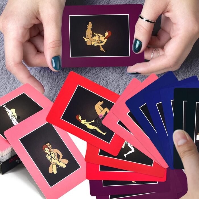 Sex Position Cards Sex Toy 50 Positions of Bondage Game dventurous Playing Cards Erotic Bedroom Game for Couple Lover - Image 6