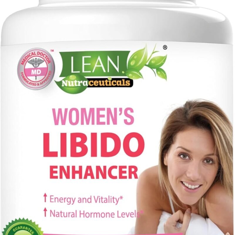 Libido Booster for Women, Maca Root Fenugreek Tongkat Ali Horny Goat Weed Female Energy Enhancer, Hormone Harmony Balance Mood Support Menopause Panax Ginseng DHEA Boron Supplement Pills, 30 Capsules