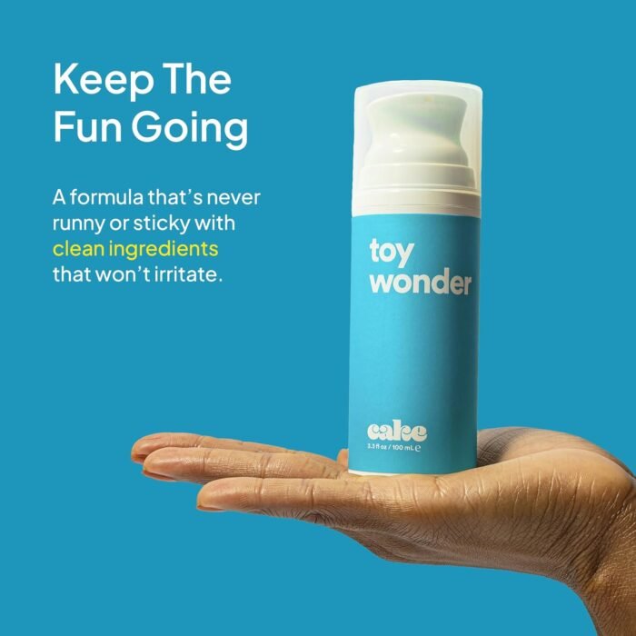 Hello Cake Toy Wonder, Thick Water-Based Personal Lubricant for Use with Adult Toys, Non-Drip Jelly Lube for Men, Women, and Couples, 1.7 fl oz - Image 3