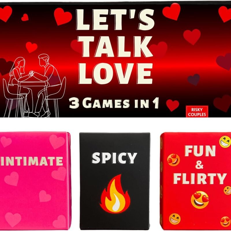 Couples Card Games for Fun and Romantic Date Night (Let's Talk Love)