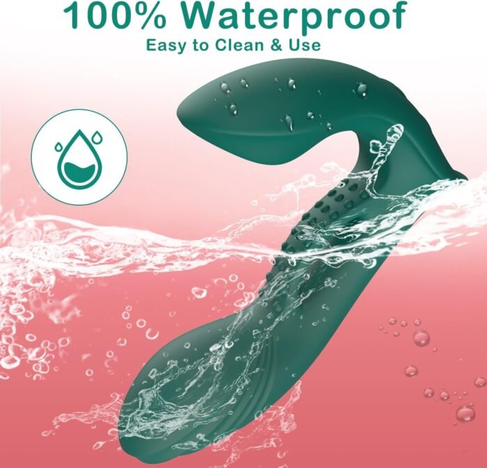 Adult Sex Toys for Women Pleasure, CHINGGA Wearable Panty G Spot Vibrators with App Control, 9×9 Vibrating Modes Dildo Waterproof Clitoris Anal Stimulator for Women & Game (Green) - Image 7