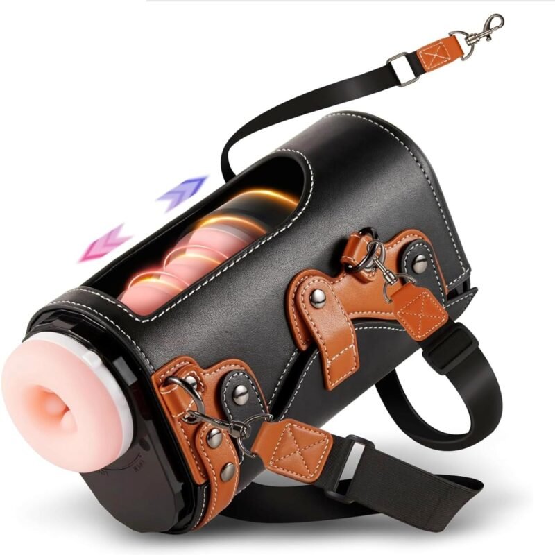 Hands - Free Male Masturbator - 10 Thrusting Modes, 2 Sleeves & Wearable Strap NP81784