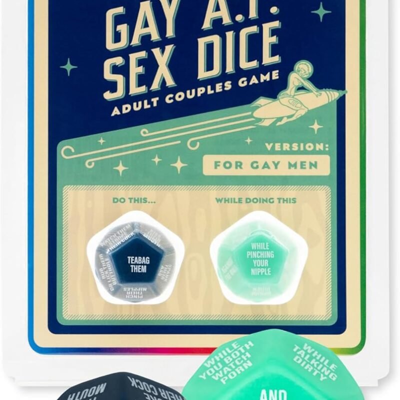 Gay AF Sex Dice: for Gay Men | Adult Couples Game