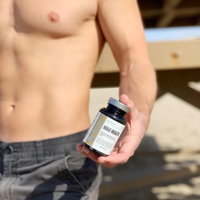LES Labs Male Health – Enhance Hormone Production, Strength & Vitality, Drive & Endurance – Tongkat Ali, Ginseng, Maca & Boron – Non-GMO Supplement – 60 Capsules - Image 6