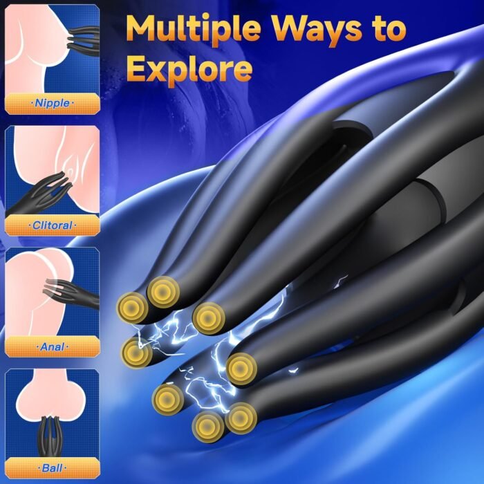 Male Masturbator Male Sex Toys for Men Adult Toys for Men with 10 Powerful Mens Male Penis Training Vibrator Stroker Sex Toy Masturbators Sex Machine 360 Training Wrap Adult Sex Toys & Games - Image 5