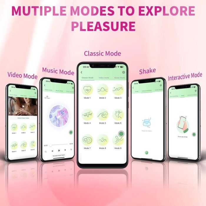 Remote Control Vibrator with App Couple Sex Toys - Wearable G Spot Female Vibrator for Vagina Anal Clitoris Stimulator, 9 Vibrations Long Distance Discreet Egg Vibrator Pink Rose Adult Toys for Women - Image 4
