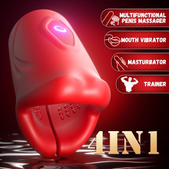 Male Sex Toys for Men Adult Toys Male Masturbator with 9 Vibration Modes Powerful Vibrating Penis Training Device, Male Sex Toy Hands-Free Masturbation Cup, Adult Sex Toys Couples Sex Toys - Image 2