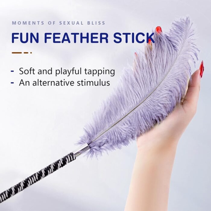 SM Feather Ticklers Teasers Couples Tickle Props Feathers Flirting Tickler Adult Toy Sex Feather Toy for Teasing Sex Toy - Image 5