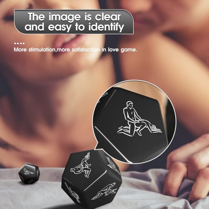 Sex Position Pillow Sex Dice Set-Dildo Pillow Dildo Mount Sex Toys Inflatable Sex Cushion Sex Games for Adult Couples Sex Women G Spot Cushion Sex Furniture Pillow for Couples (Black) - Image 4