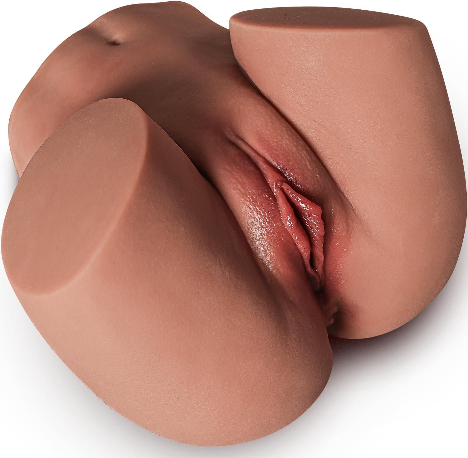 Sex Doll for Men Flesh Light Male Masturbator Pocket Pussies Realistic Adult Sex Toys for Men,5.8LB Entry-Level Ass Lifelike Soft Butt with Vagina and Anal Channel for Several Sex Positions (Wheat)