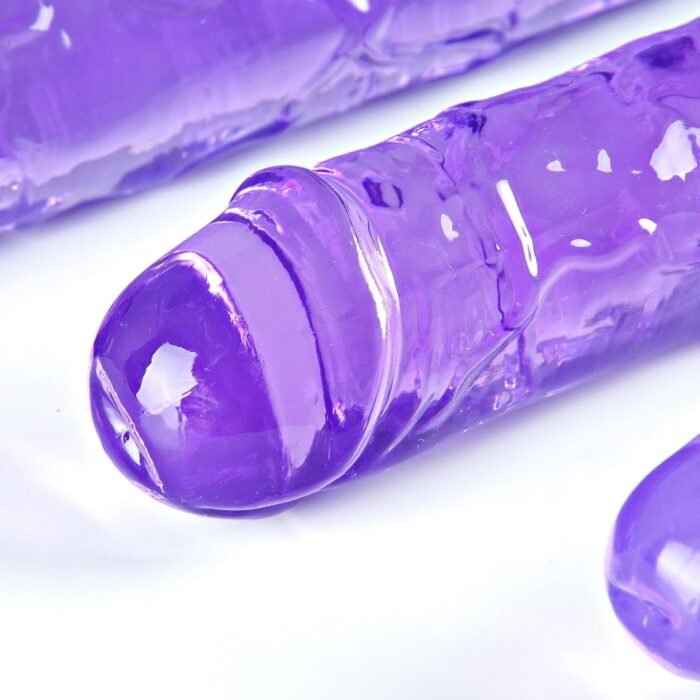 18 * 1.7" Double-Headed Thick Giant Dildo, Extra Long Realistic Dildo, Huge Flexible Fat Penis G-spot/Anal,Double-Sided XXL Wide Adult Sex Toy with Vein and Glans,Suitable for Women/Men/Lesbians - Image 4