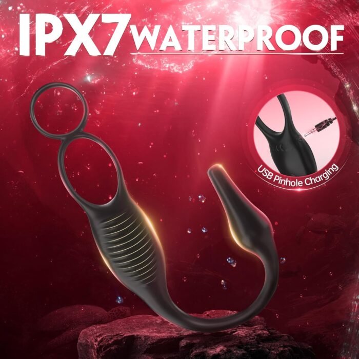 Male Sex Toy Prostate Massage - Powerful Precise Continuous Stimulate Prostate with 7 Modes APP Remote Control, Prostate Toy Male Vibrator Vibrating Penis Ring Dildo Adult Sex Toys for Couples Men - Image 7