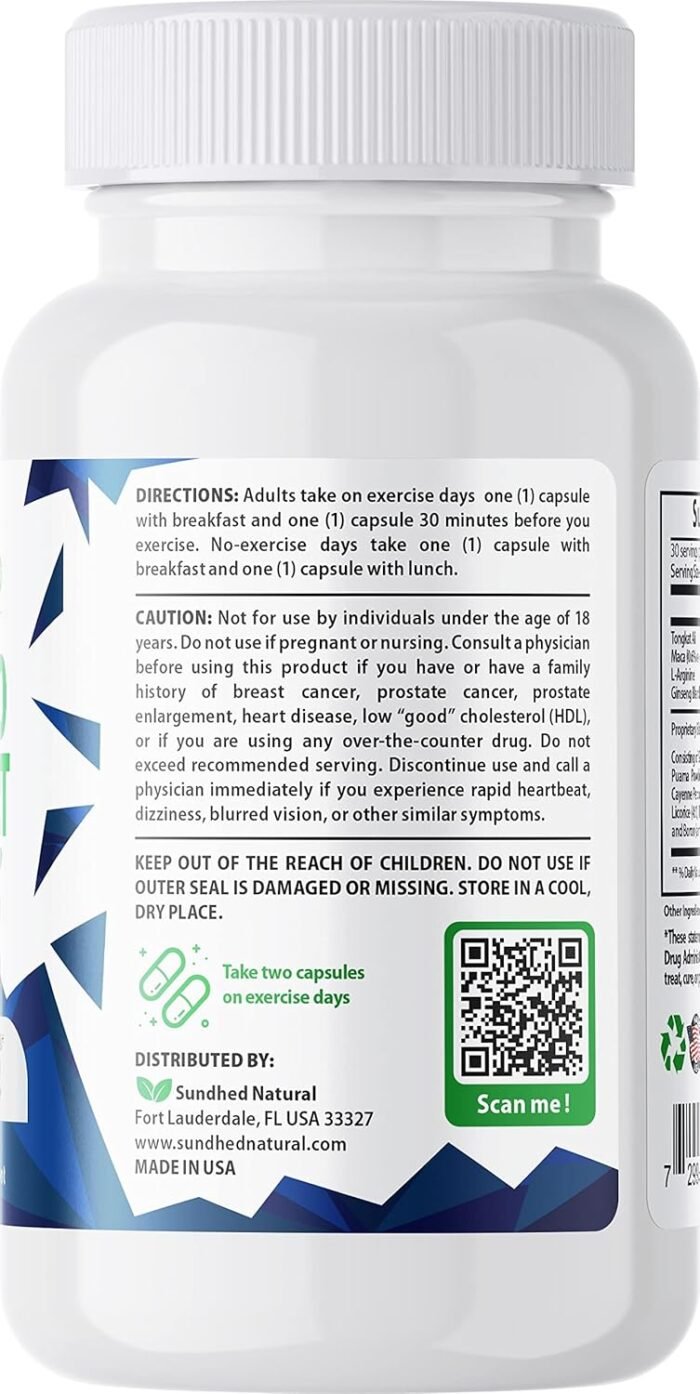 Testo Boost Max - Natural Stamina Booster for Men – Fortified Natural Energy, Stamina, and Strength Booster - Image 3
