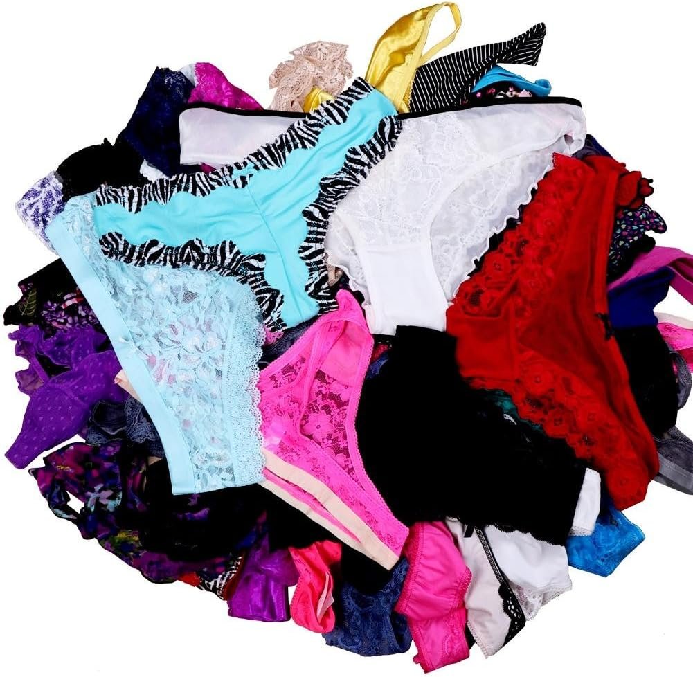 UWOCEKA Sexy Underwear, Kinds of Women T-Back Thong G-String Underpants Sexy Lacy Panties, 10 Pcs - Image 3