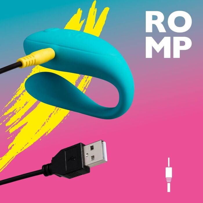 ROMP Join Couples Vibrator | Adult Sex Toy with Dual Stimulation | Wearable Vibrating G Spot & Clitoral Stimulator | Clit Massager with 2 Speeds & 5 Patterns | Waterproof & Rechargeable Couples Toy - Image 5