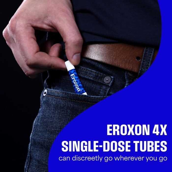 Eroxon Erectile Dysfunction Treatment Gel, New Clinically Proven Topical Gel, Helps Get an Erection Within 10 Minutes, 4 Single Use Tubes - Image 11