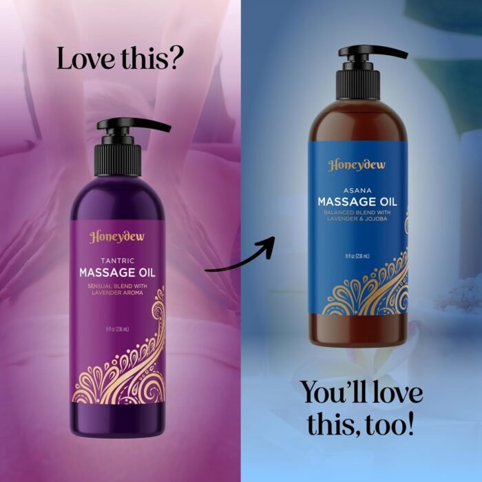 Lavender Massage Oil for Couples Relaxation - Non Greasy Non Staining Irresistibly Silky Full Body Massage Oil for Massage Therapy with Lavender Essential Oil - Therapeutic Grade Non GMO and Vegan - Image 7