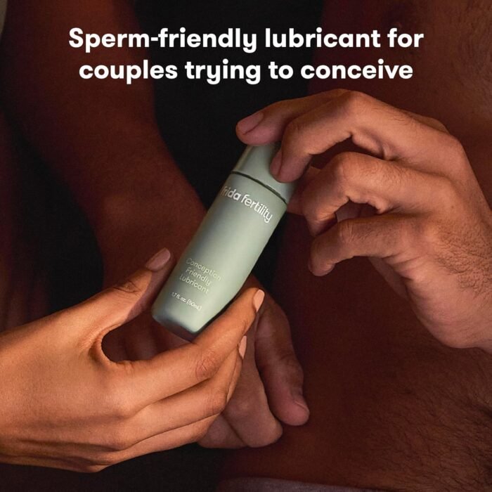Frida Fertility Lubricant | Conception-Friendly Water Based Lube for Adult Couples, Vaginal Lubricant, Sperm-Safe & pH Balance Personal Lubricant, Naturally Hydrating and Non-Sticky | 1.7 Fl Oz - Image 2
