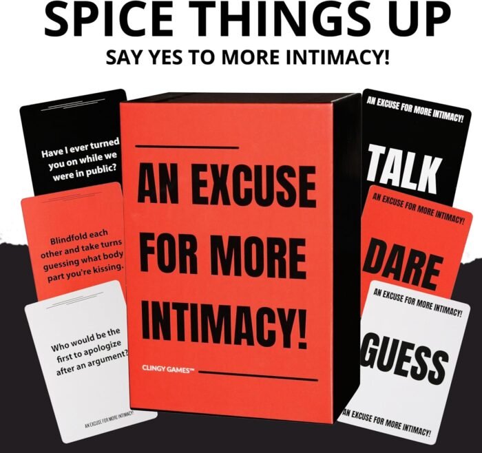 Romantic Couples Games for Adults - Fun Card Games for Date Night - an Excuse for More Intimacy - Perfect Couples Gift Ideas for Connection - Spicy Dares and Questions - Image 2