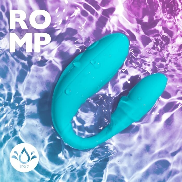 ROMP Join Couples Vibrator | Adult Sex Toy with Dual Stimulation | Wearable Vibrating G Spot & Clitoral Stimulator | Clit Massager with 2 Speeds & 5 Patterns | Waterproof & Rechargeable Couples Toy - Image 4