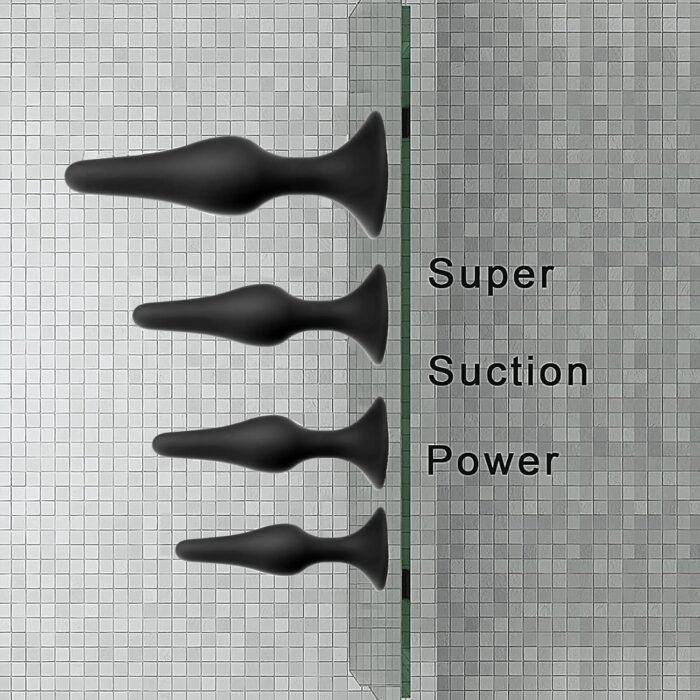 Hisionlee Sex Toys 5PCS Anal Plug Set Silicone Anal Butt Plug Adult Sex Toys for Women,Men and Beginners(Black) - Image 4