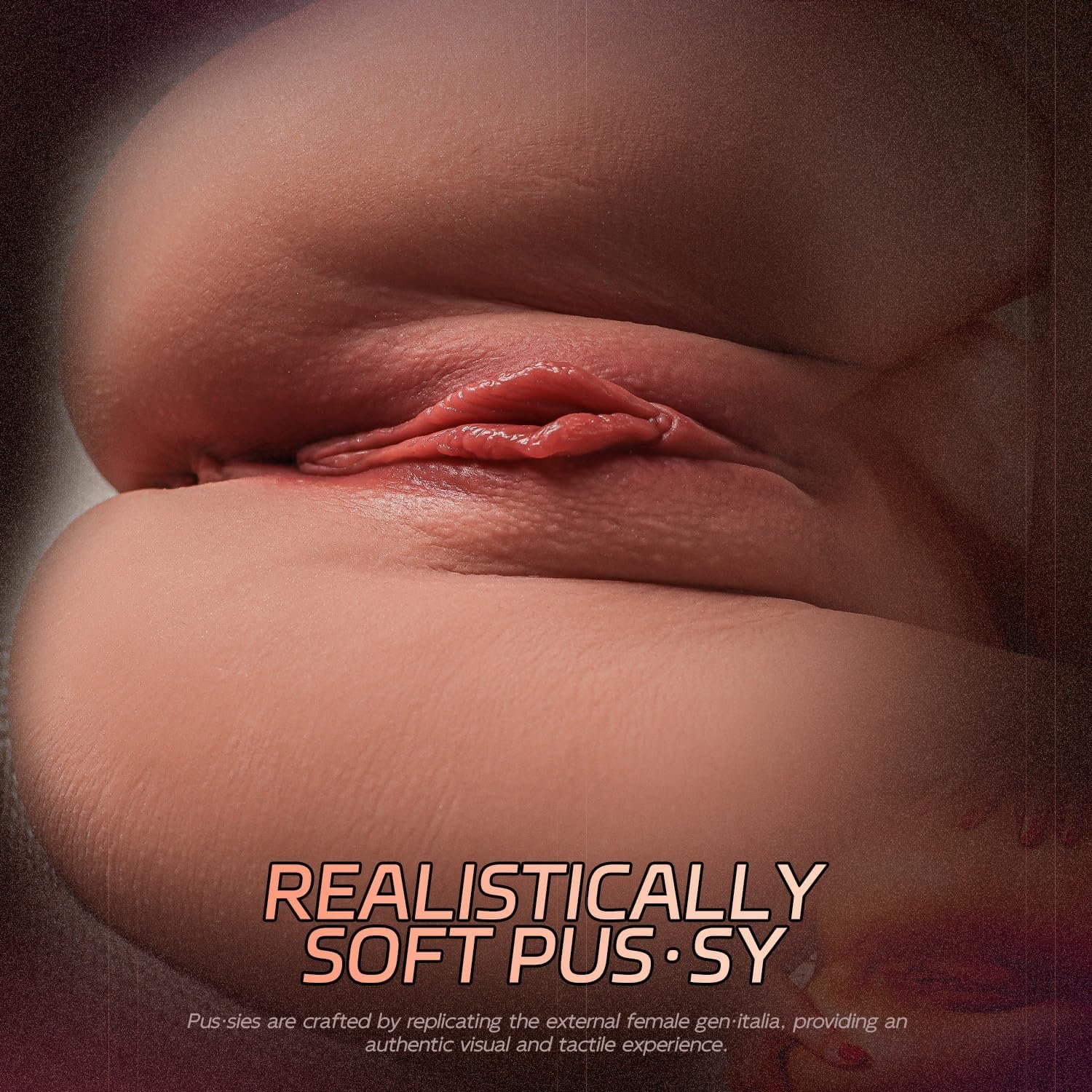 Sex Doll for Men Flesh Light Male Masturbator Pocket Pussies Realistic Adult Sex Toys for Men,5.8LB Entry-Level Ass Lifelike Soft Butt with Vagina and Anal Channel for Several Sex Positions (Wheat) - Image 5