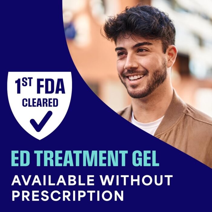 Eroxon Erectile Dysfunction Treatment Gel, New Clinically Proven Topical Gel, Helps Get an Erection Within 10 Minutes, 4 Single Use Tubes - Image 8
