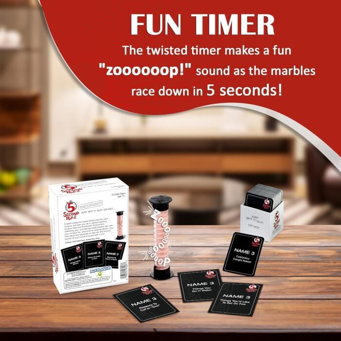 5 Second Rule Uncensored - Fun Card Game for Game Night with Friends - for Ages 17 and Up - Image 7