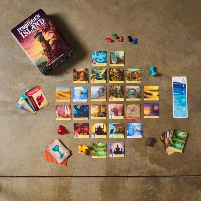 Forbidden Island – The Cooperative Strategy Survival Island Board Game,2-4 players - Image 5